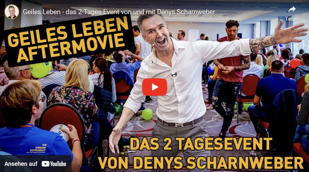 Geiles Leben mit Denys Scharnweber • KursTipps.de
