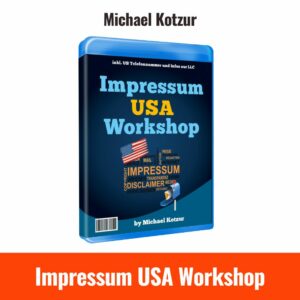 Impressum USA Workshop michael kotzur