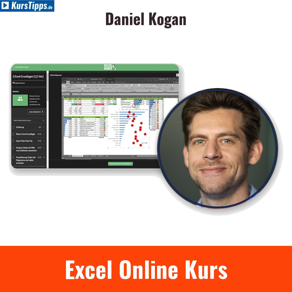 Excel Online Kurs von Daniel Kogan