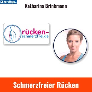 Schmerzfreier Rücken: Die Onlinetherapie von Katharina Brinkmann